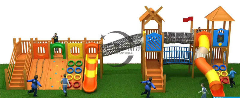 幼兒園戶(hù)外拱形兒童爬網(wǎng)滑梯組合
