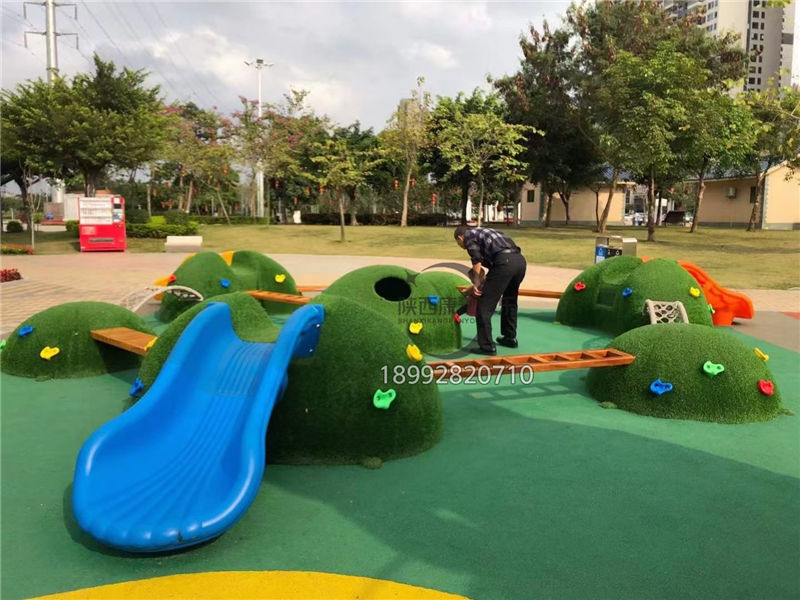 幼兒園多變可移動小山丘攀
