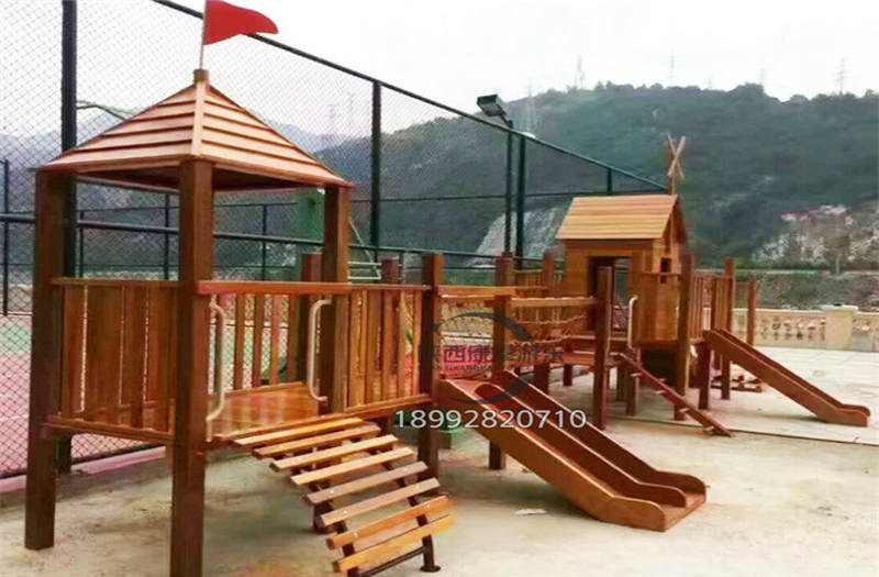 幼兒園木質(zhì)滑梯 幼兒園木質(zhì)滑梯